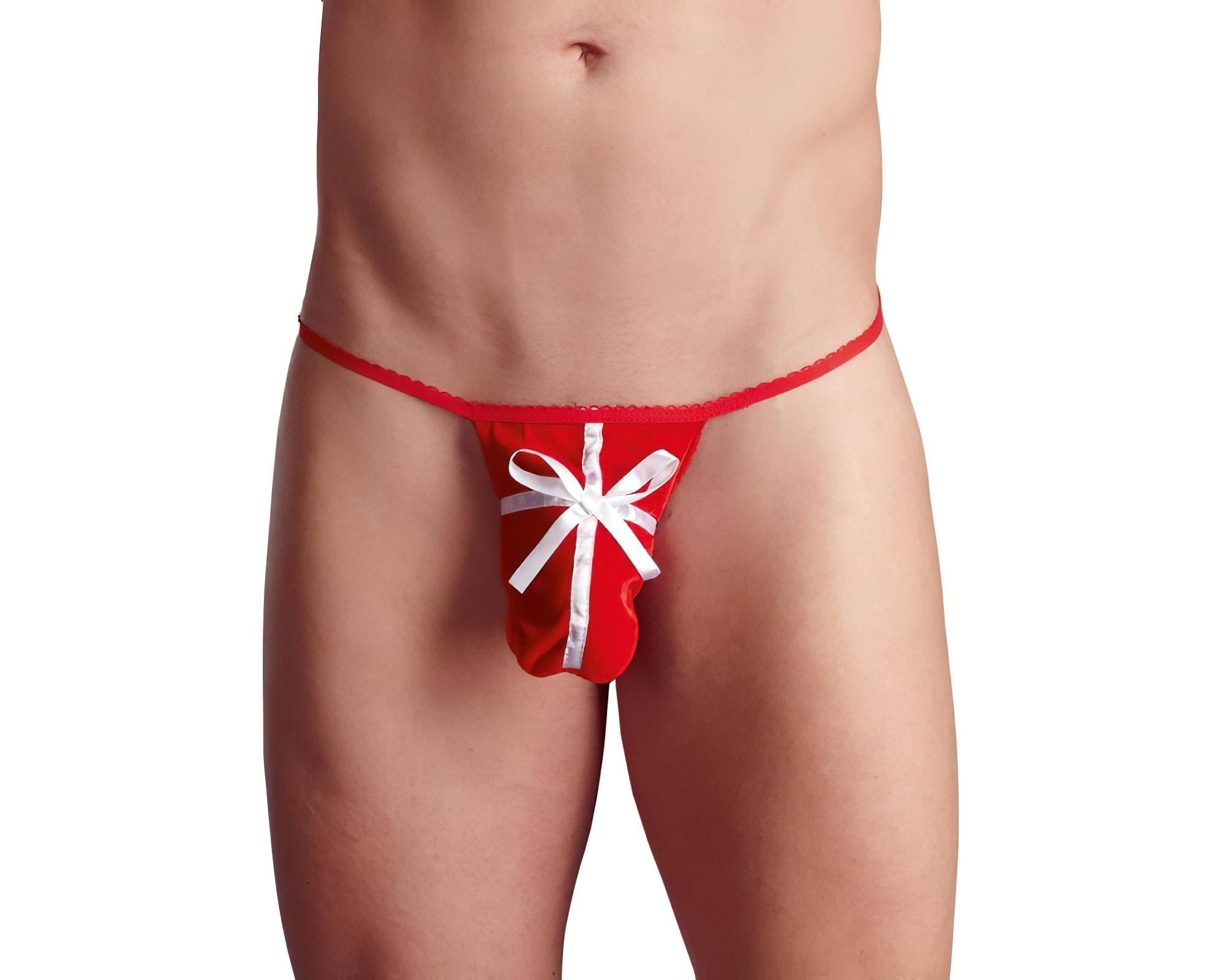 n_21803163151 Ajándék tanga férfiaknak - piros (S-L)