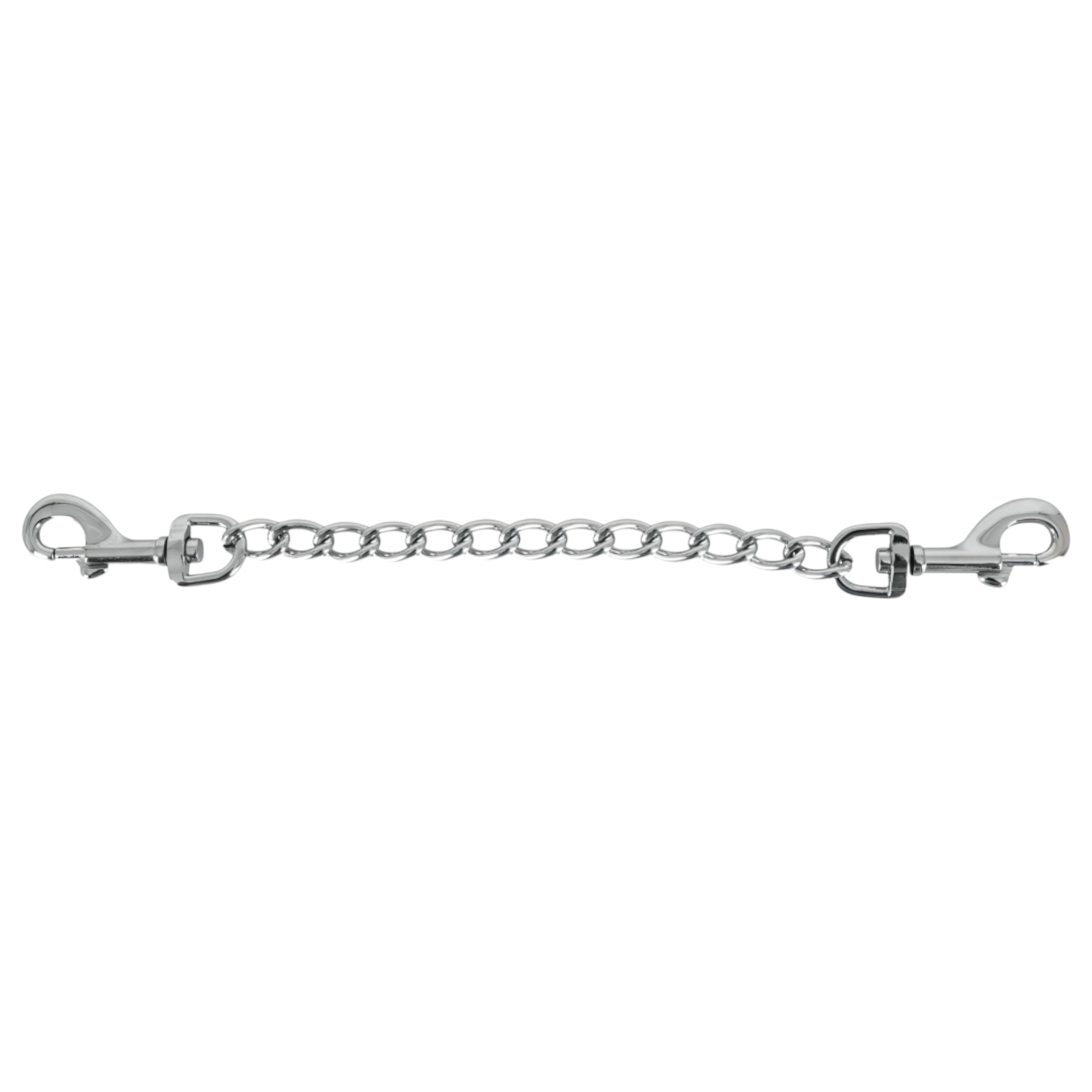 n_24914786000 dupla fém karabiner és lánc (15cm)