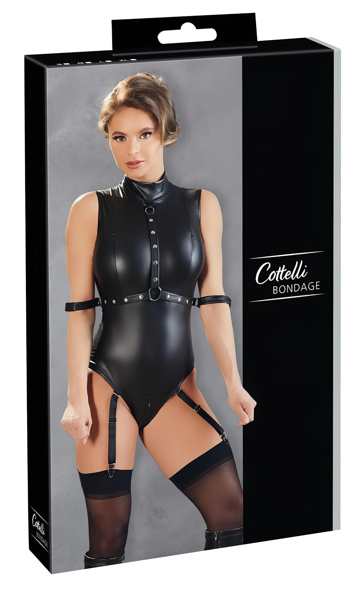 n_26417711021 ujjatlan, fényes body és kar bilincs