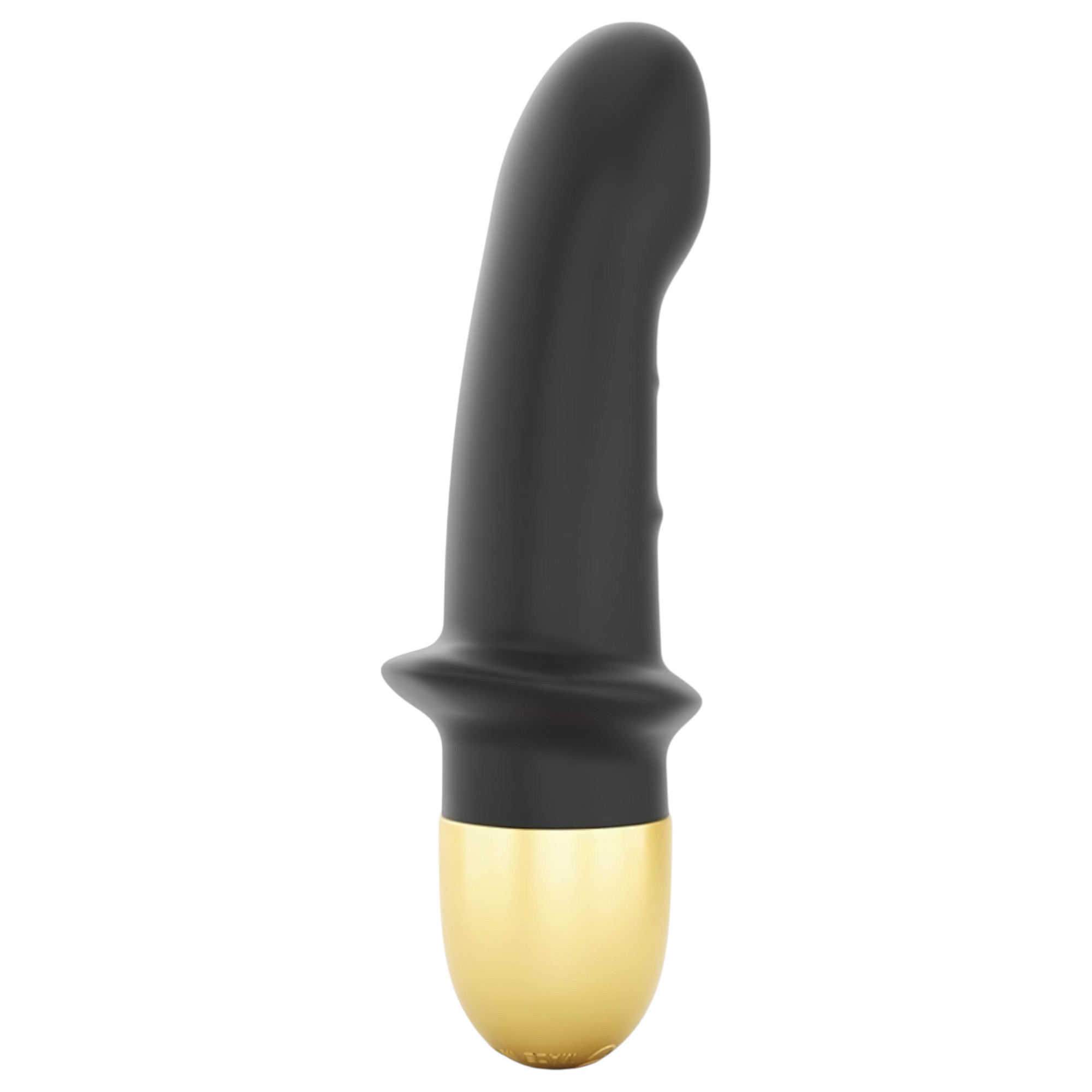 n_3700436072257 Dorcel Mini Lover 2.0 - akkus, G-pont vibrátor (fekete-arany)