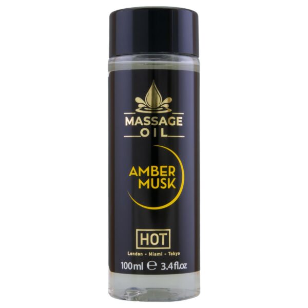 n_4042342007053 HOT bőrápoló masszázsolaj - borostyán pézsma (100ml)