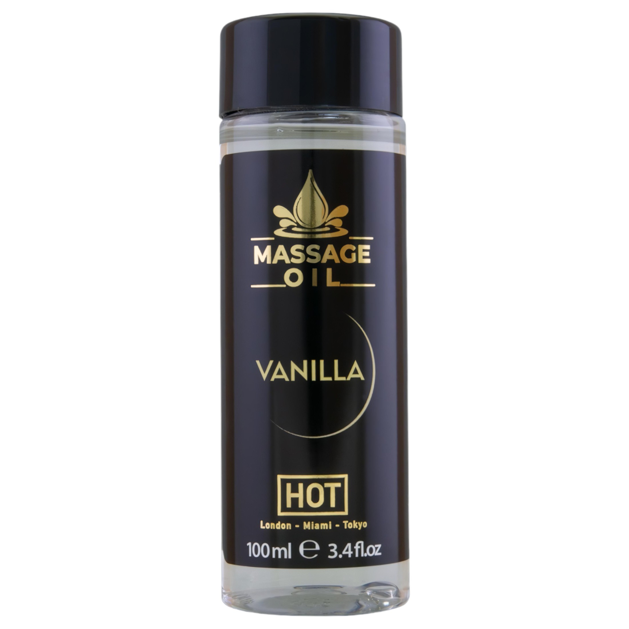 n_4042342007077 HOT bőrápoló masszázsolaj - vanília (100ml)
