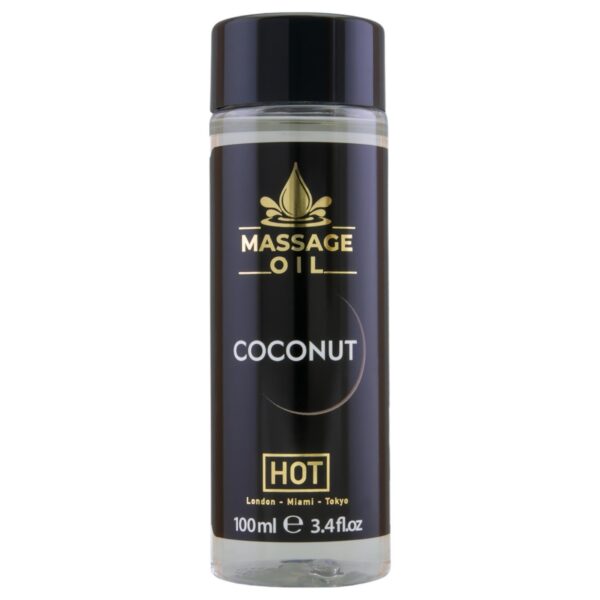 n_4042342007084 HOT bőrápoló masszázsolaj - kókusz (100ml)