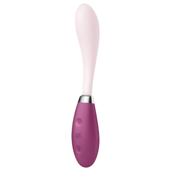 n_4061504043814 Spot Flex 3 - akkus G-pont vibrátor (pink-vörös)