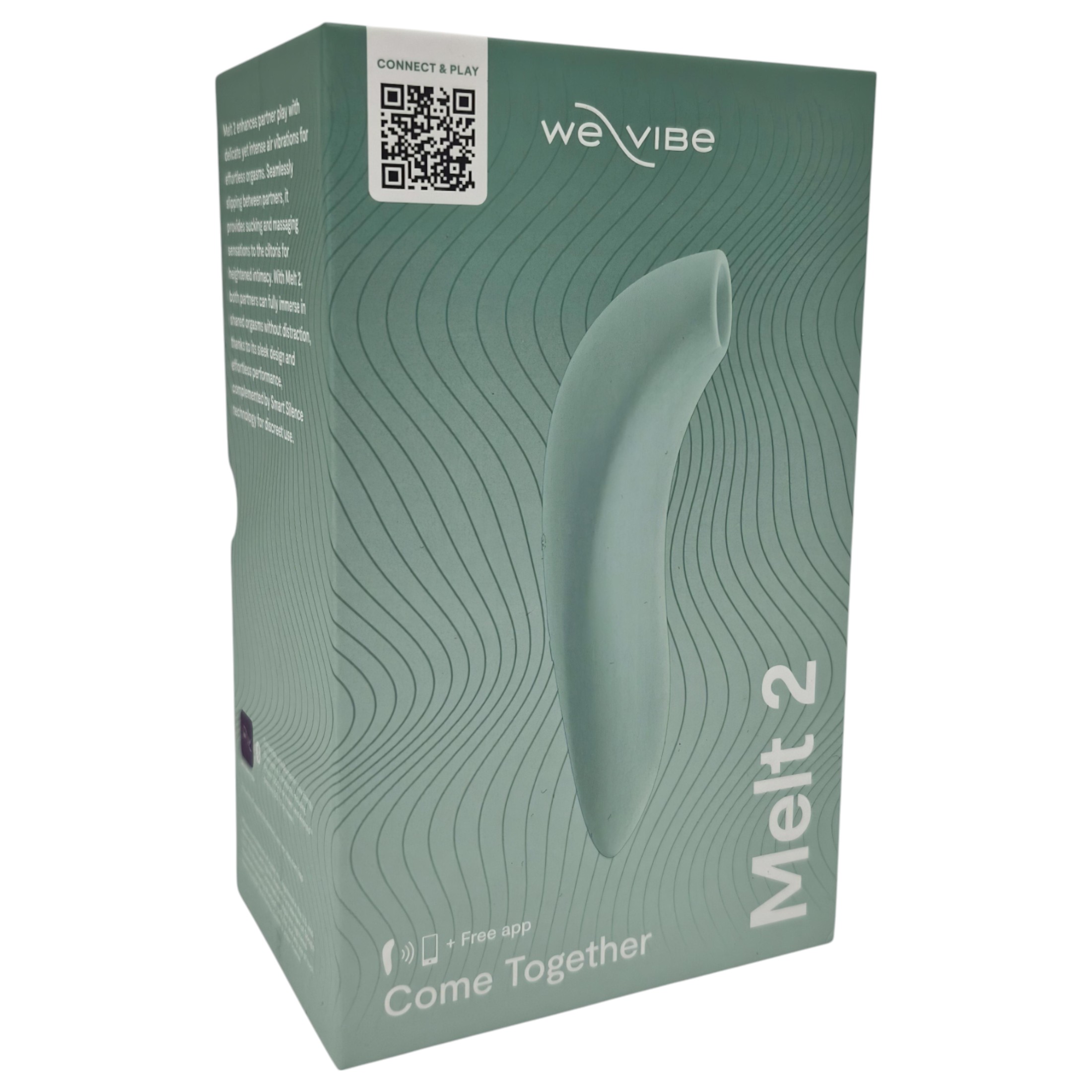 n_4251460632027 Vibe Melt 2 - okos léghullámos csiklóizgató (türkiz)