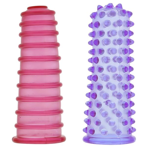 n_4890888134630 ujjmandzsetta szett - 2db (pink-lila)