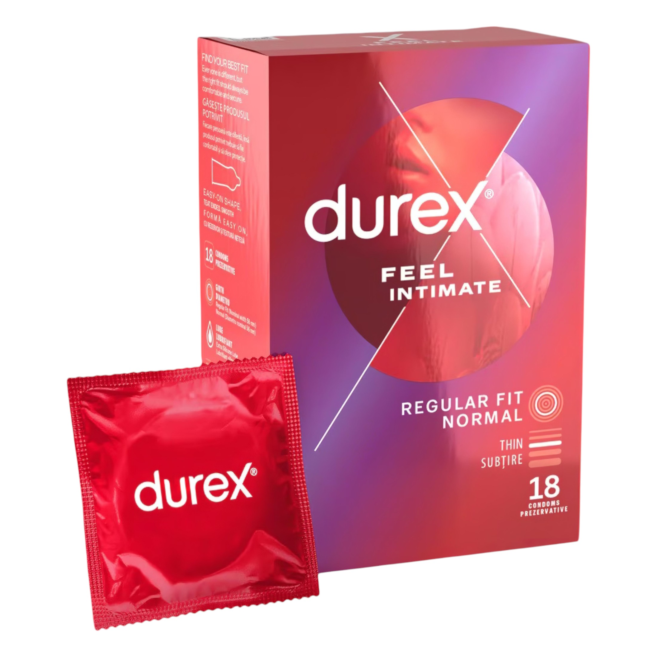 vékonyfalú óvszer (18db)