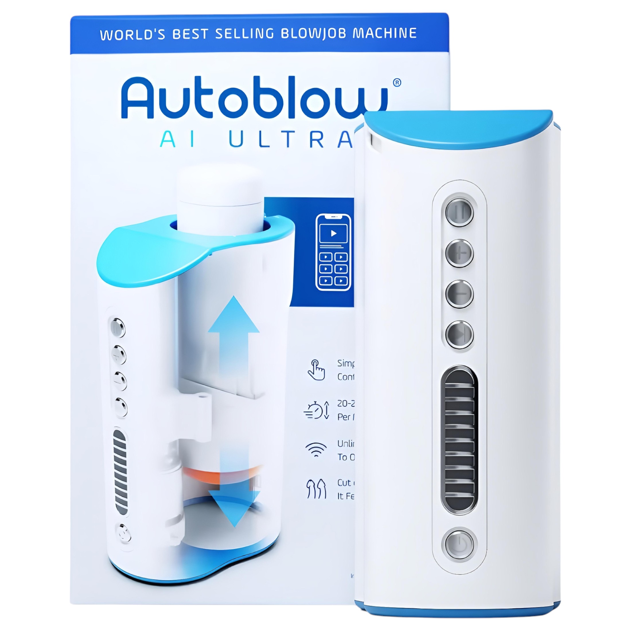 n_54034800000 Autoblow A.I. Ultra - hálózati szuper száj maszturbátor