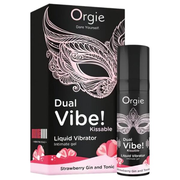 n_5600742917540 unisex folyékony vibrátor - Eper - Gin Tonic (15ml)