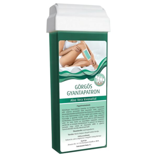 n_5998603380221 Görgős gyanta patron széles görgőfejjel (100ml) - aloe vera