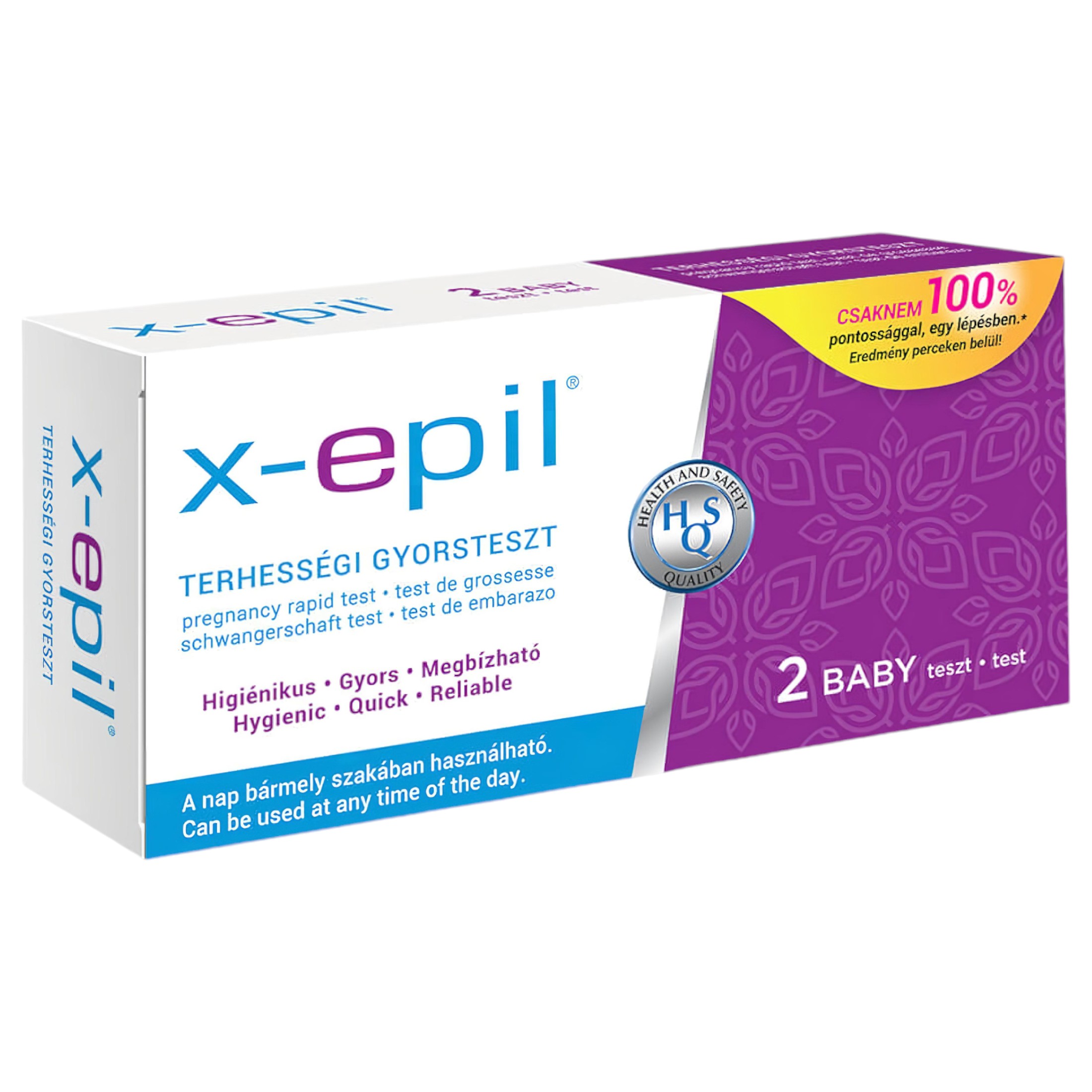 n_5998603394013 X-Epil - terhességi gyorsteszt (2db)