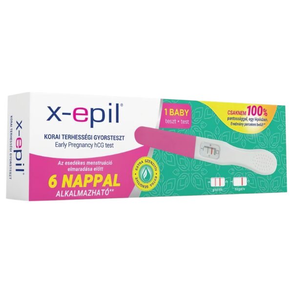 n_5998603394037 X-Epil korai terhességi gyorsteszt (1db)