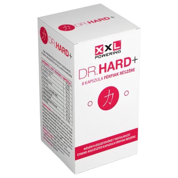 n_5998878700267 Dr. Hard+ - erős, étrend-kiegészítő kapszula férfiaknak (8db)