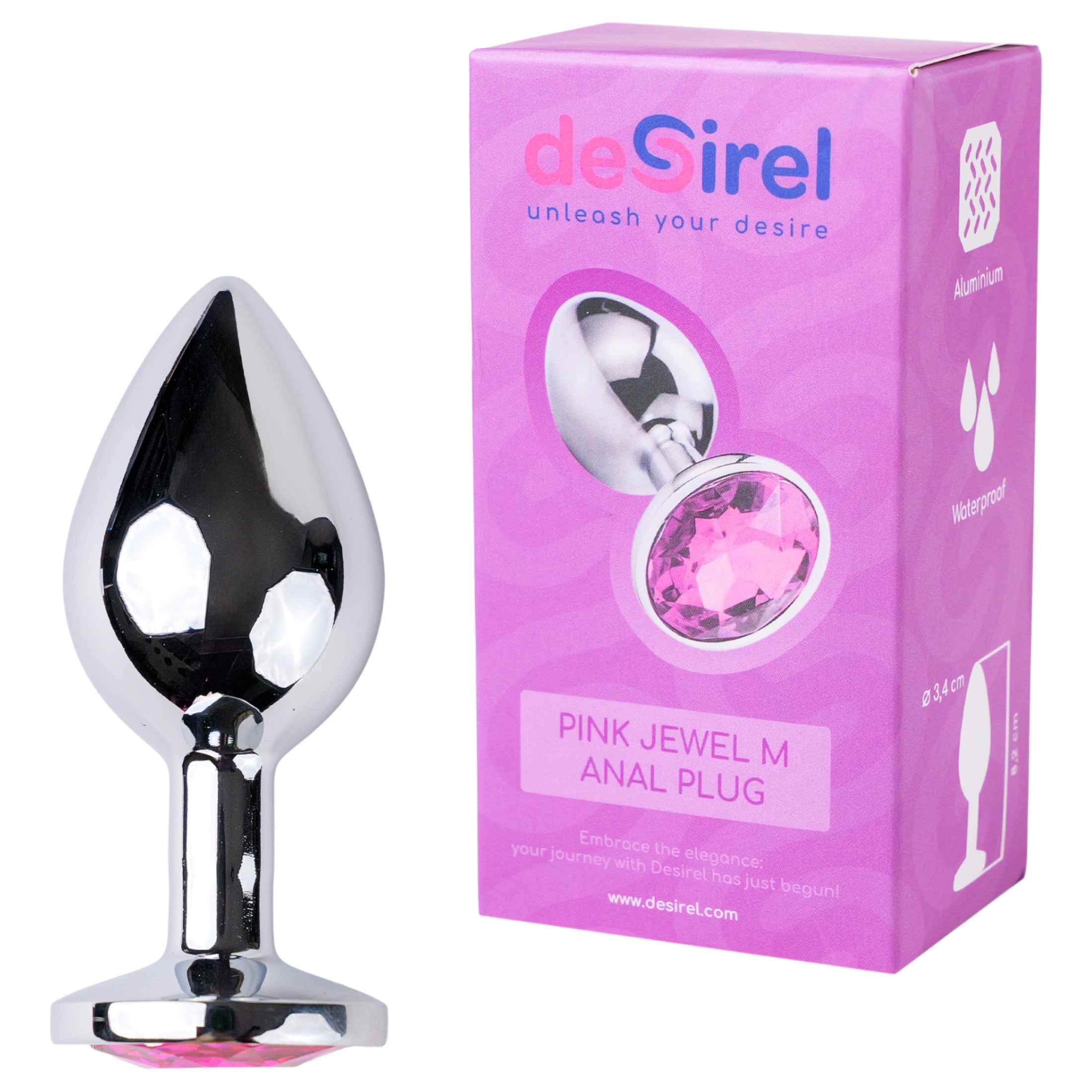 n_5999576180382 anál plug (ezüst-pink)