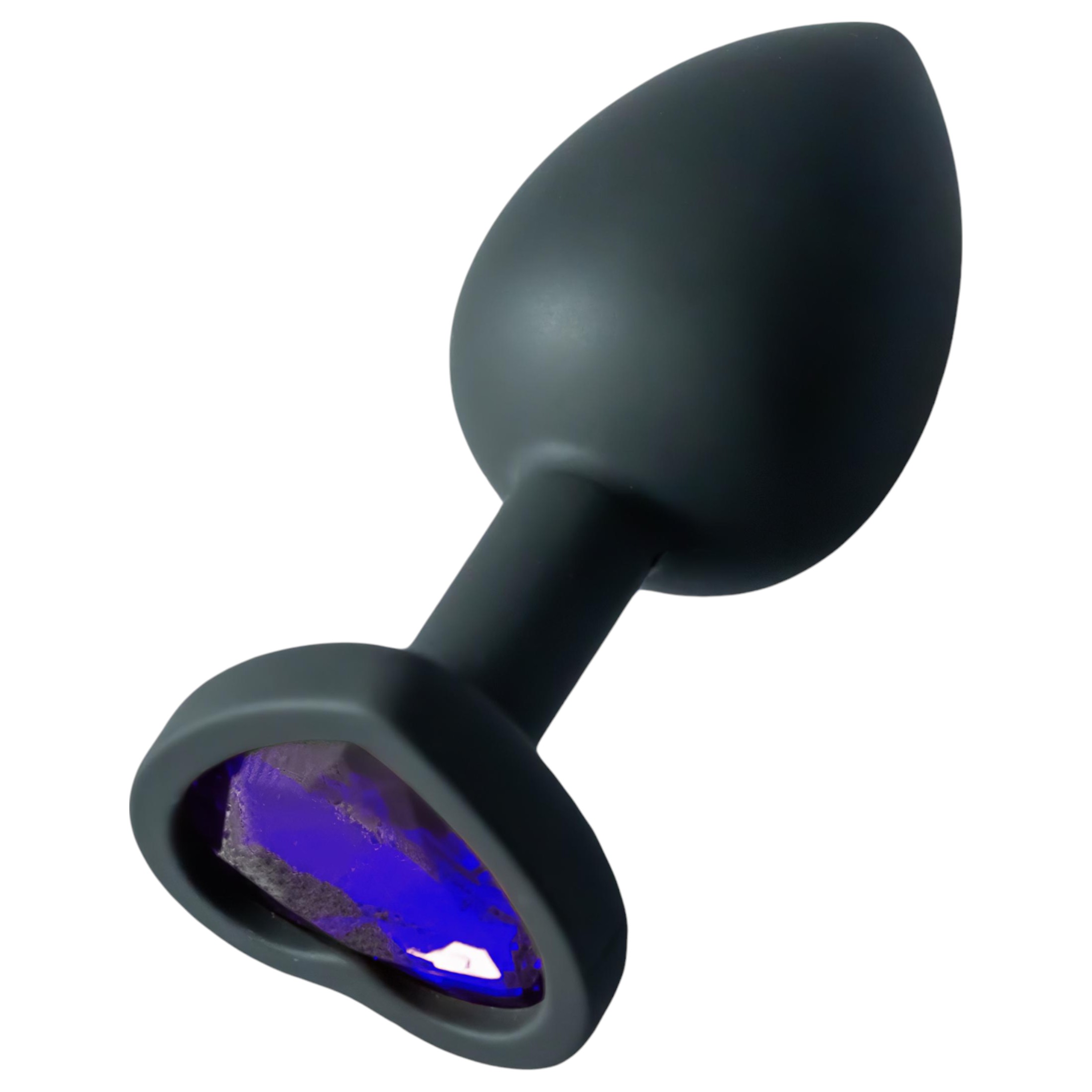 n_5999576181211 szilikon anál plug szív alakú lila kővel