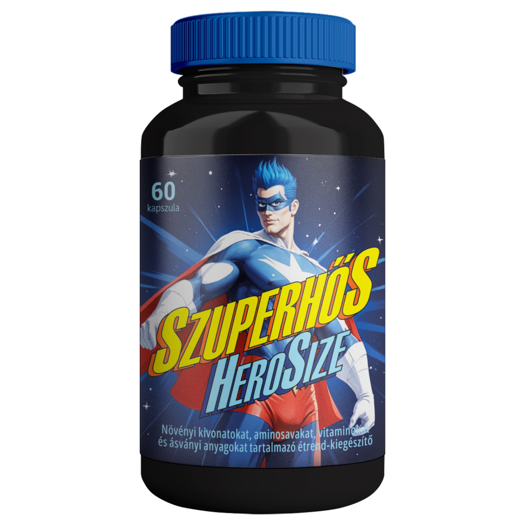 n_5999862290191 Szuperhős Hero Size - étrend-kiegészítő kapszula (60db)