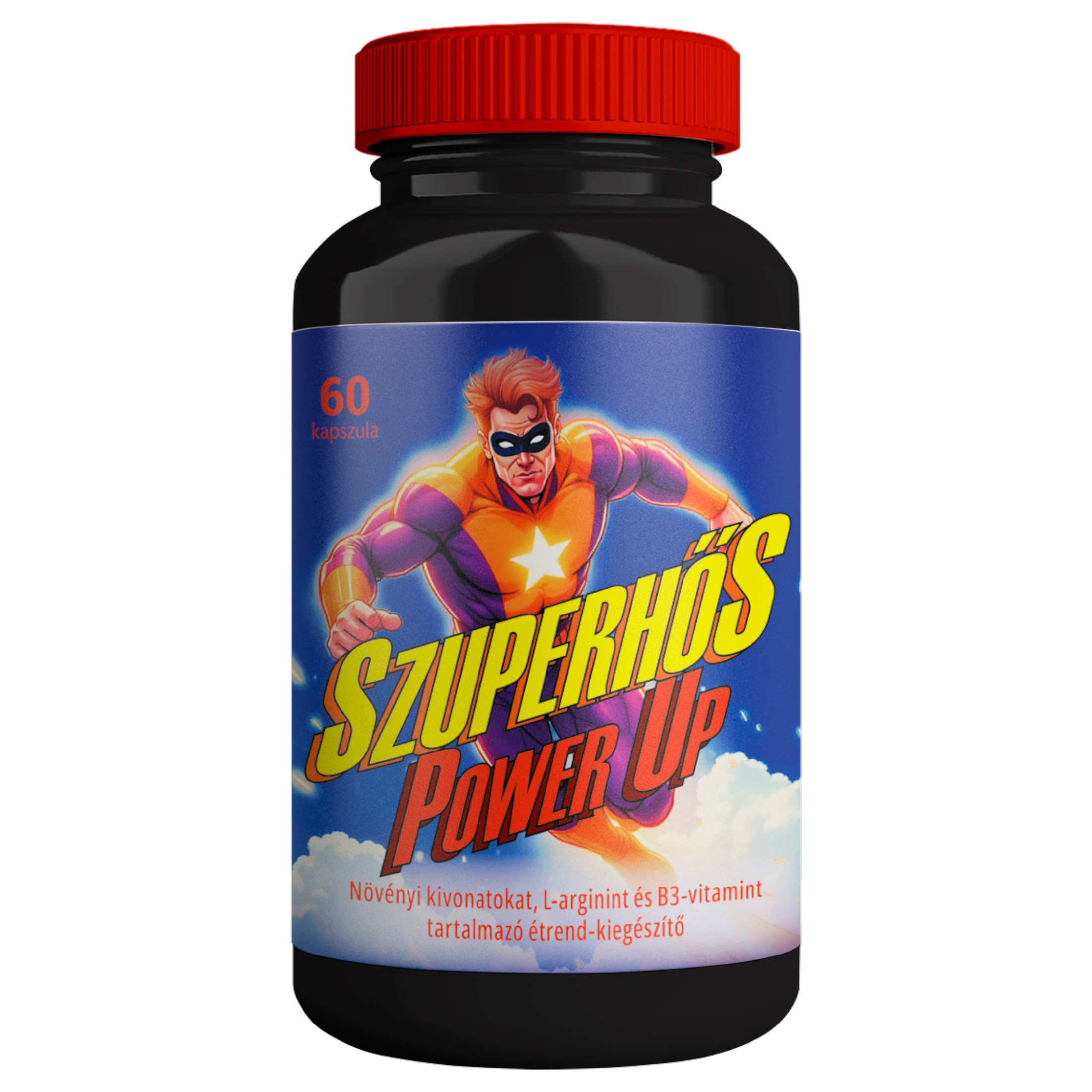 n_5999862290214 Szuperhős Power Up - étrend-kiegészítő kapszula (60db)