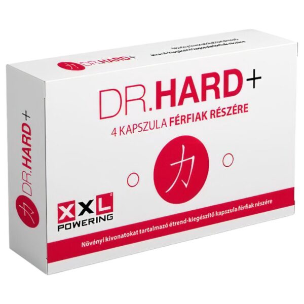 n_5999885908042 Dr. Hard+ - erős, étrend-kiegészítő kapszula férfiaknak (4db)