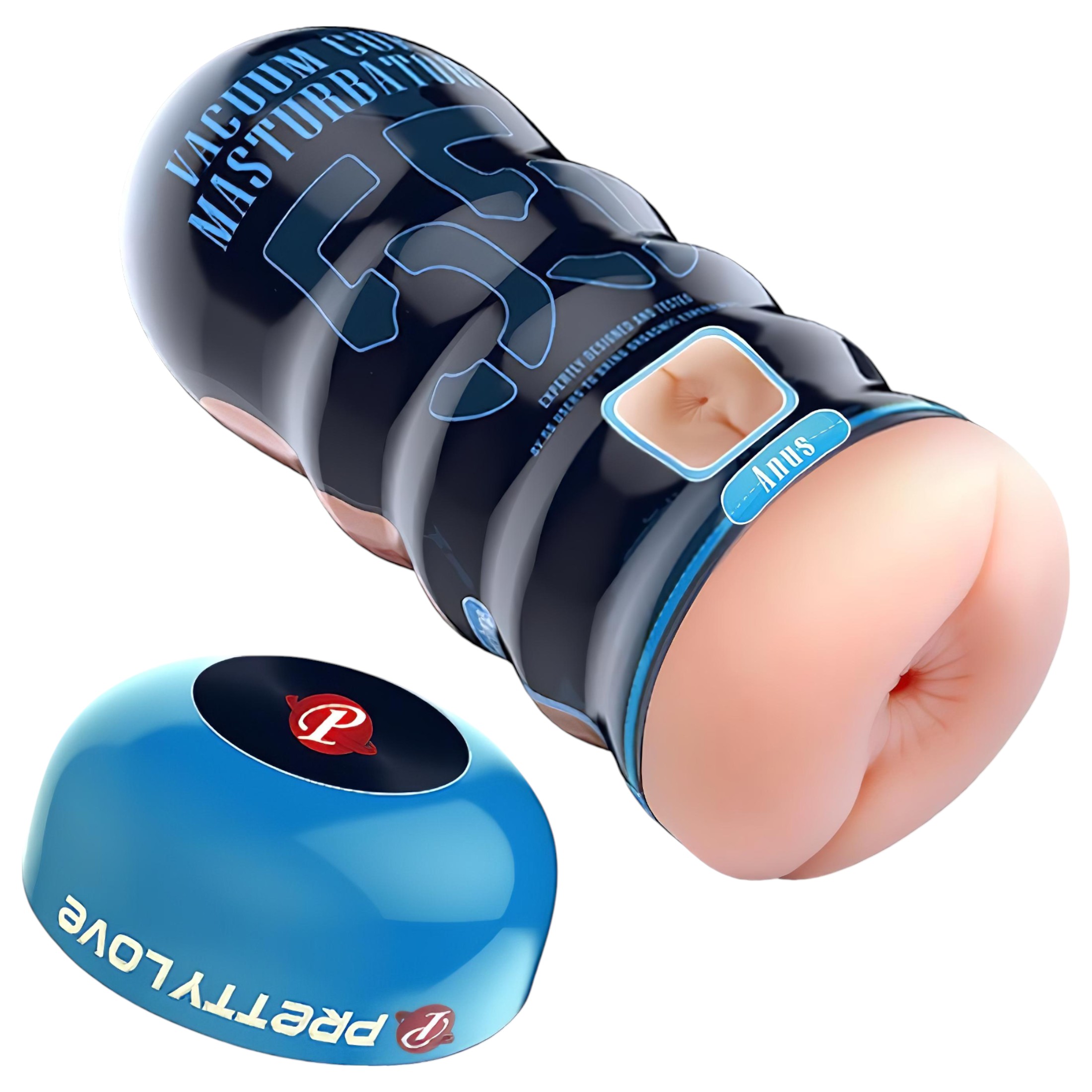 n_6959532332339 élethű műpopsi maszturbátor (natúr)