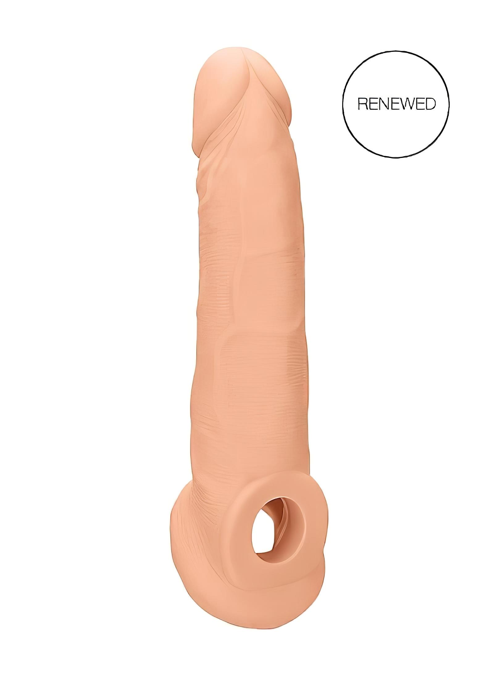 n_7423522551516 péniszköpeny (21,5cm) - natúr