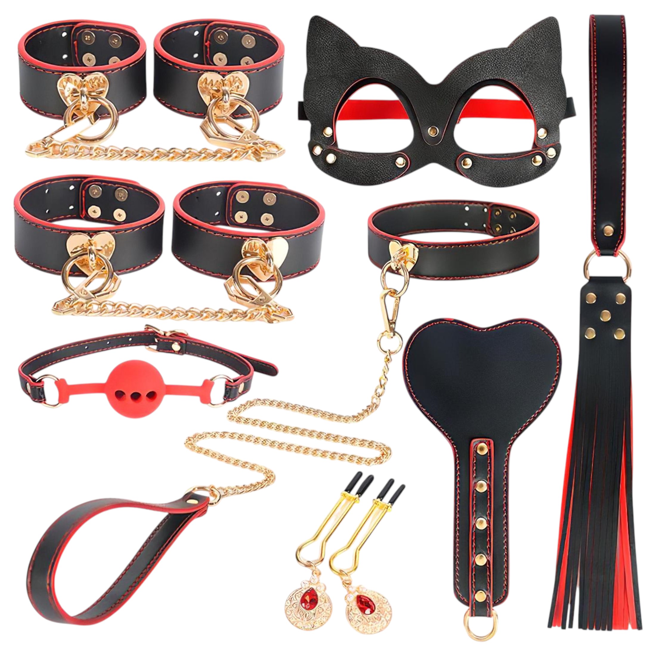 n_8436626090460 BDSM kezdő szett - 7 részes