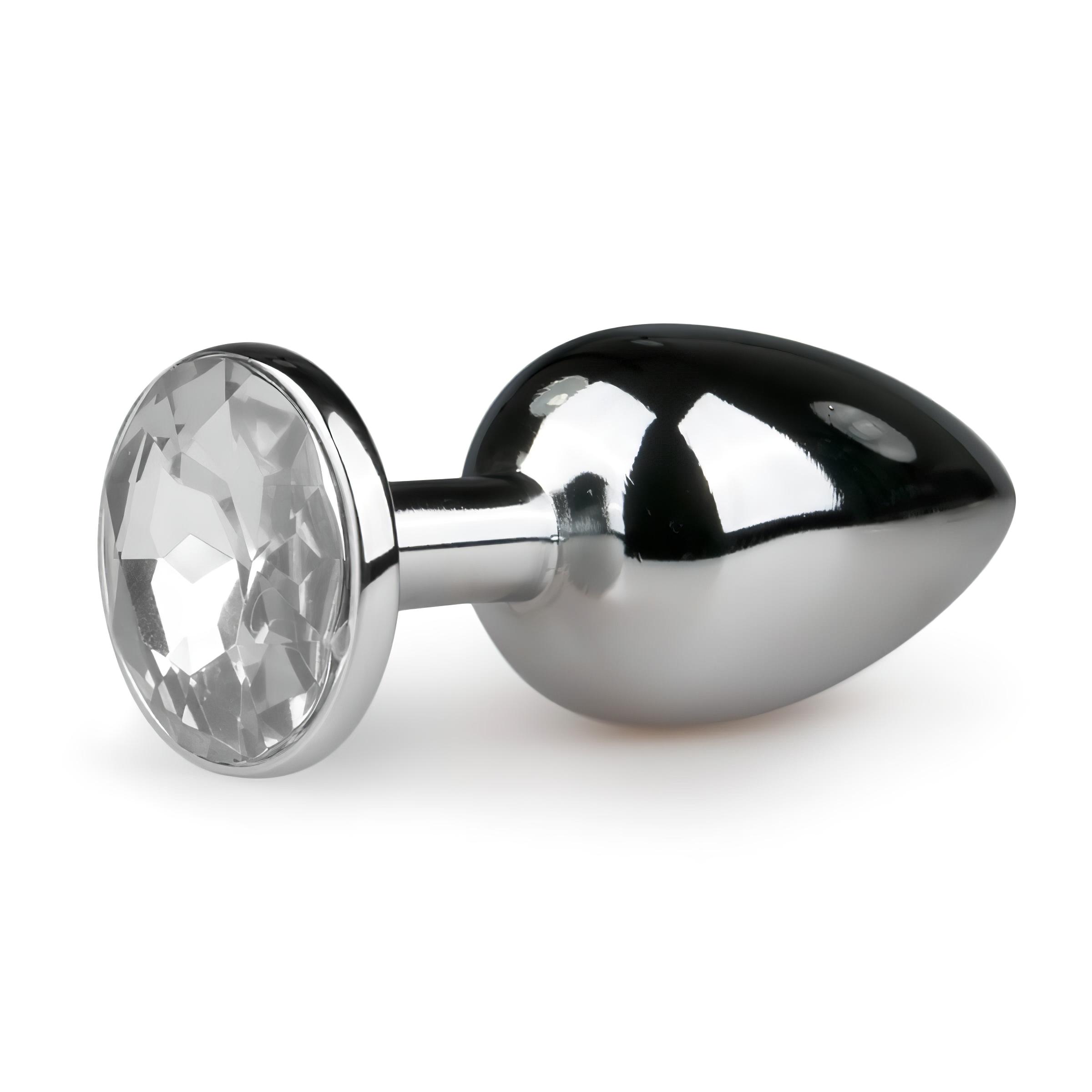n_8718627525692 fém anál plug (ezüst-fehér)