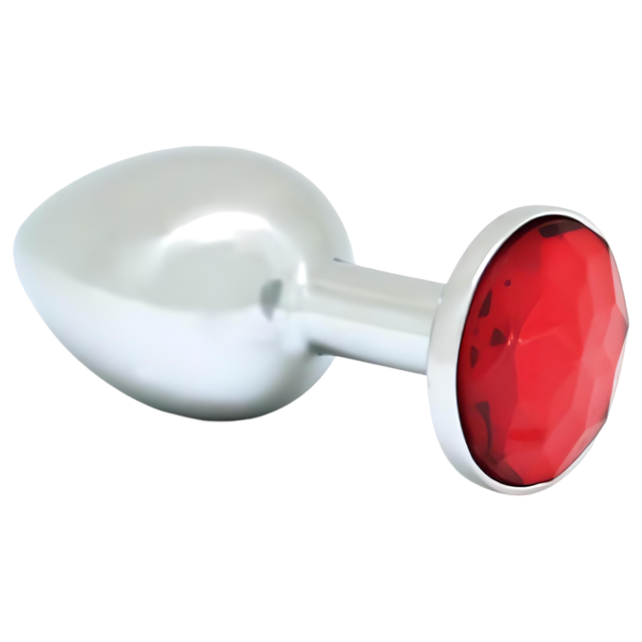 n_8718924234655 piros köves, fém anál plug
