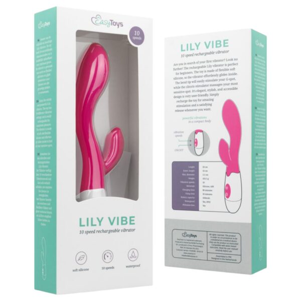 n_8719934015562 Easytoys Lily 2.0 - akkus, csiklókaros vibrátor