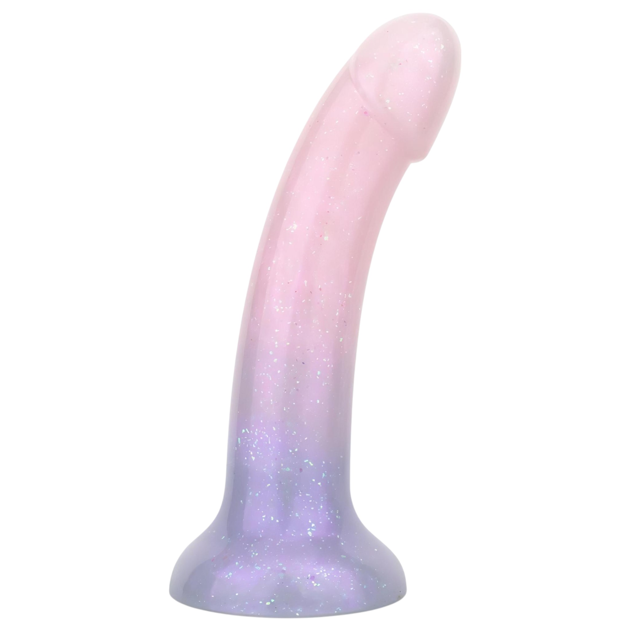 n_8719934018808 csillámos dildó - 15cm