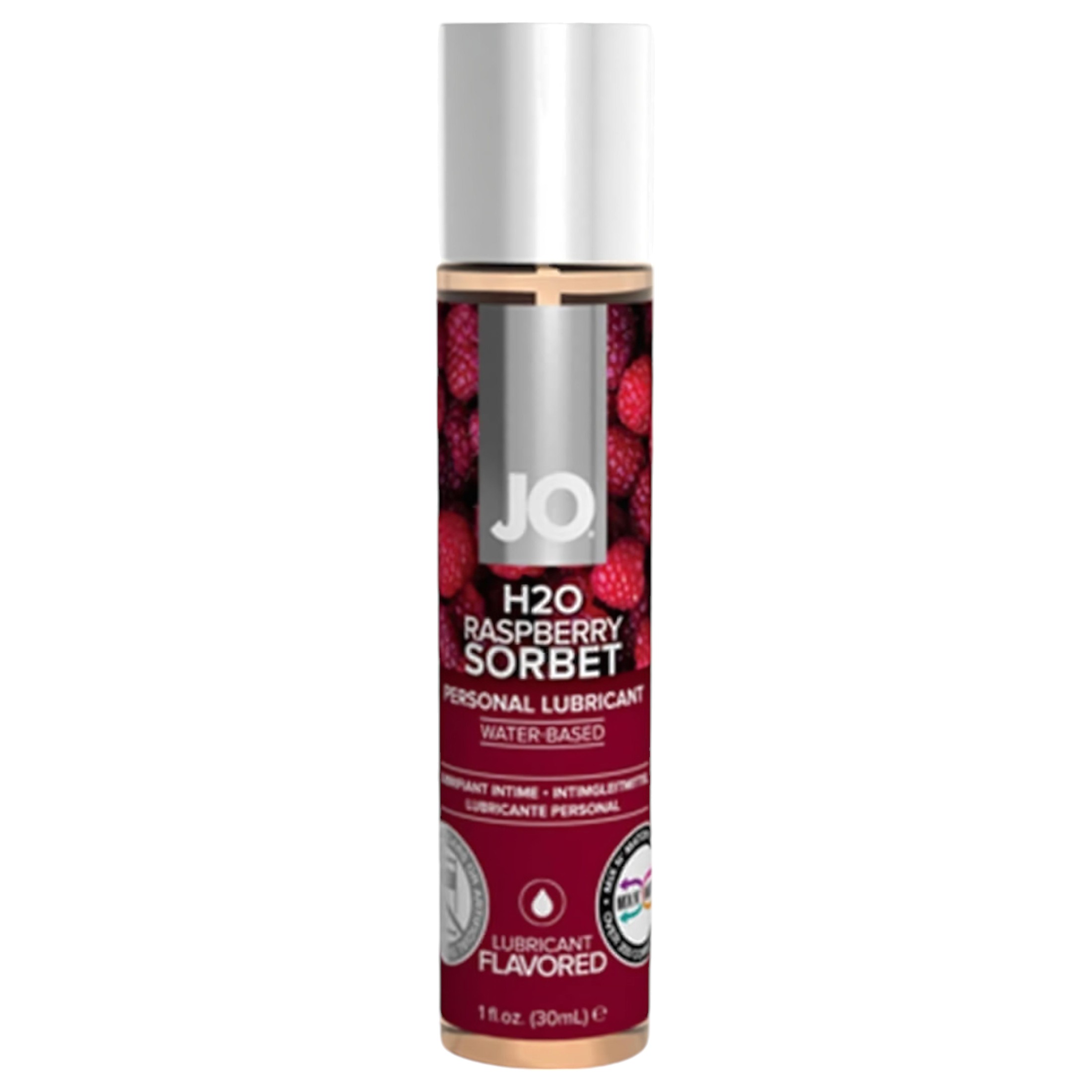 n_92504400005 JO H2O málna sorbet - vízbázisú síkosító (30ml)