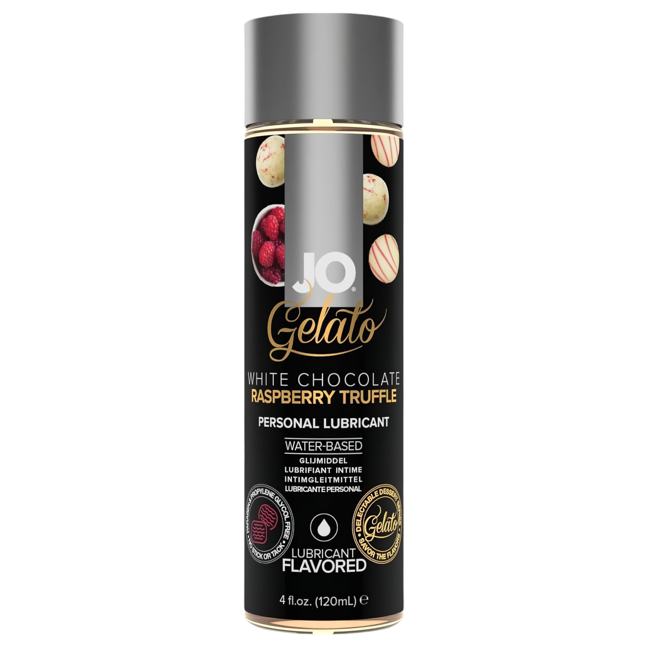 n_92713600005 System JO fehér csoki-málna-trüffel - ehető síkosító (120ml)